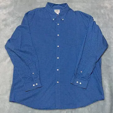 L.L.Bean 엘엘빈 체크 무늬 버튼 다운 셔츠 중고품