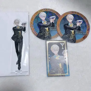 히바치 마나 아크릴 스탠드 코스터 카드