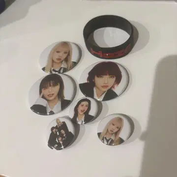 Haze 캔뱃지 러버밴드