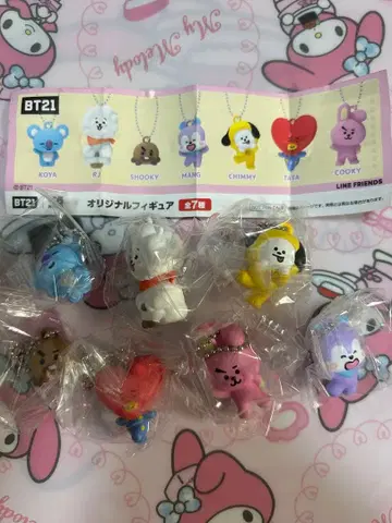 쿠라스시 BT21 콜라보 BTS 피규어 전종