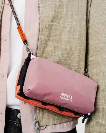 AIGLE x Topologie 보틀 사코슈 핑크