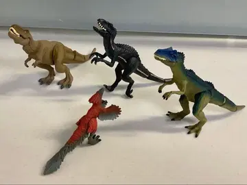 공룡 피규어 가동 피규어 4체 세트 아니아 티라노사우루스 외