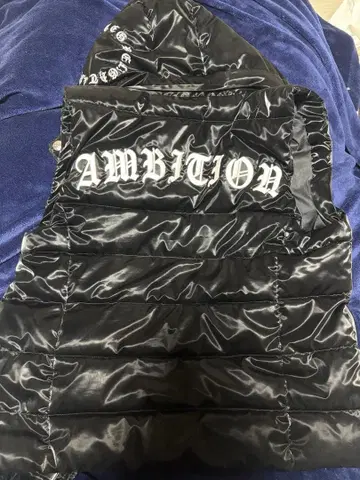 RTEG 블랙 후드 부착 다운 베스트