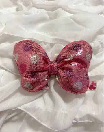 디즈니 미니 스팽글 머리끈 단종품