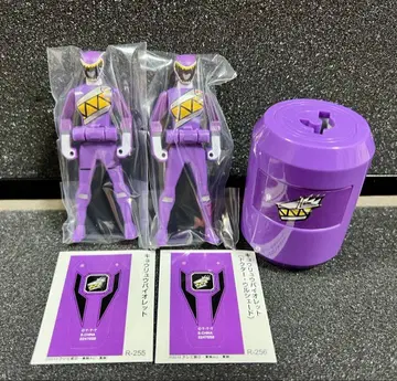 새상품 파워레인저 다이노포스 레인저 키 세트 쿄류 바이올렛