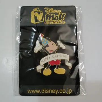 디즈니 몰 해피 벌스데이 미키 핀 배지