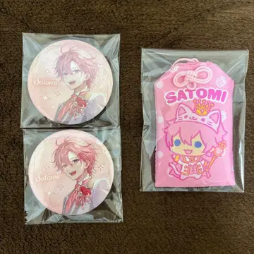 사토미군 캔뱃지, 부적