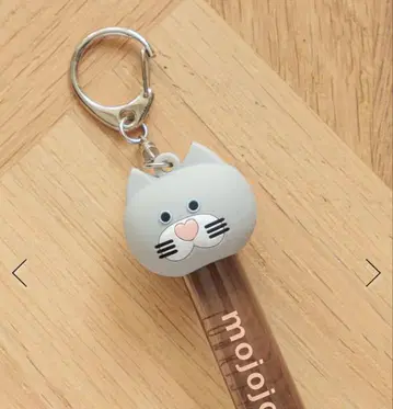 로리즈팜 mojojojo 립 캡 키 참 고양이