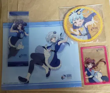 좀비랜드 사가 무비 티켓 특전 책갈피 북커버 코스터 클리어 카드