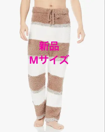 [ 새상품 ] 젤라또피케옴 랜덤 보더 롱 팬츠 포근포근 모코모코