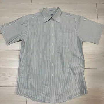 L.L.Bean 반팔 셔츠 스트라이프 15-REG