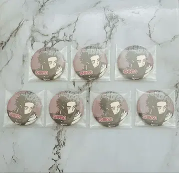 [재고 라스트] 히로아카 신소 히토시 5기 KV 캔뱃지 7개