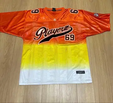 Playerz 69 플레이어 게임 셔츠 풋볼 셔츠 00's