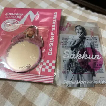 사쿠마 다이스케 클리어 스티커 미러 스티커
