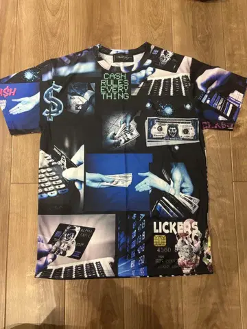 MILKBOY T셔츠 CASH RULES 그래픽