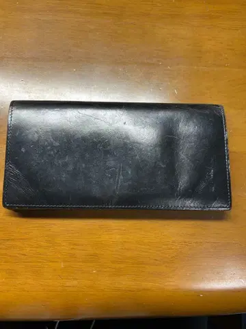 브라이들 가죽 블랙 장지갑