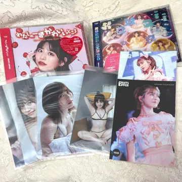 FRUITS ZIPPER 후루파 랜덤 브로마이드 츠키아시 아마네 세트