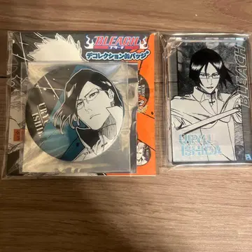 BLEACH 블리치 데이 컬렉션 캔뱃지 와 아크릴 키링 이시다 우류
