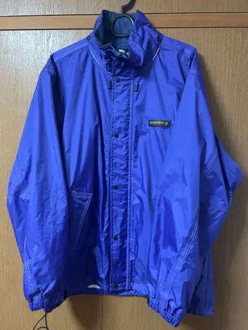 퍼플 보라색 90s 나일론 자켓