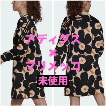 [ 미사용 ] adidas marimekko 콜라보 원피스