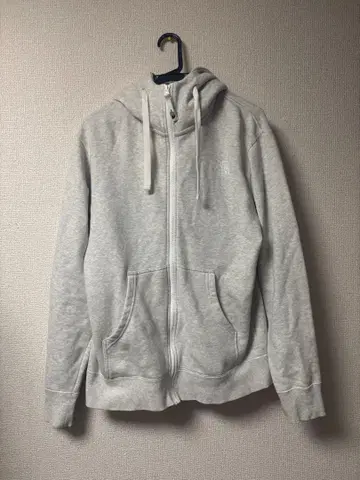 THE NORTH FACE 그레이 집업 후드티 화이트 노스