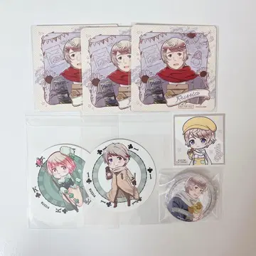 헤타리아 러시아 종이류 캔뱃지 묶음 판매