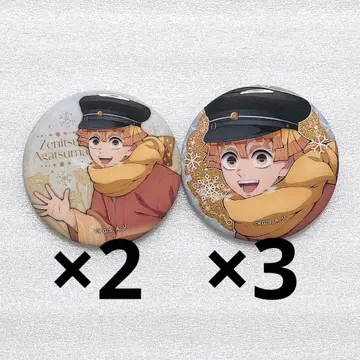 귀멸의 칼날 ufotable AGF 캔뱃지 아가츠마 젠이츠