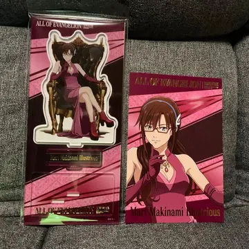 에반게리온 마키나미 마리 아크릴 스탠드 엽서 올 에바전