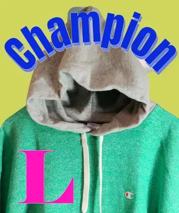 Champion 오버 사이즈 후드티 L 그린