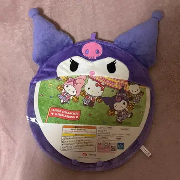 산리오 푹신푹신 부채 커버 쿠로미 남코