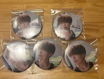 센라 센완 캔뱃지 Brun 실사 노멀