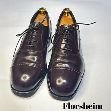 Florsheim 플로샤임 다크 버건디 스트레이트 팁