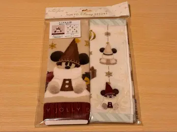 새상품 디즈니 크리스마스 릴린린 미니 타월 2개 세트