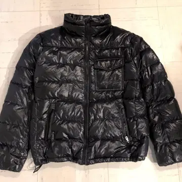 00's 광택 퀼트 다운