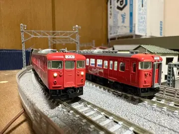 n게이지 TOMIX 115계 1000번대 나가노국 코카콜라 기차 재도색품