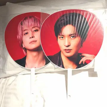 SnowMan 메구로 렌 & 사쿠마 다이스케 부채