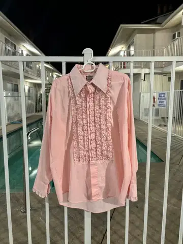 70년대 프릴 셔츠 L 사이즈 상당