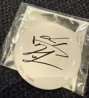 THE FIRST FINAL BE:FIRST SHUNTO 캔뱃지 사인