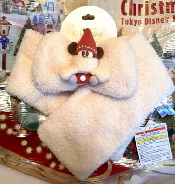 [택 포함 새상품] 도쿄 디즈니 리조트 크리스마스 릴린린 머플러