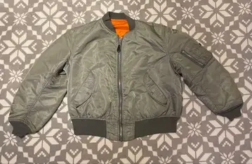 그레이 MA-1 플라이트 자켓