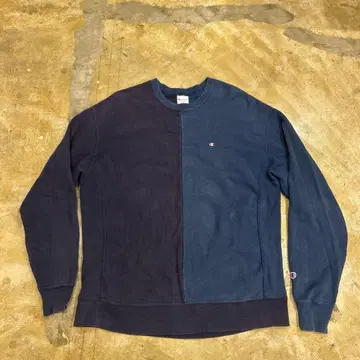 Champion 리버스 위브 맨투맨 L 사이즈 투톤 컬러