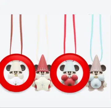 릴린린 캡슐 토이 2025 스카이블루 화이트 컬러 크리스마스 2개 세트