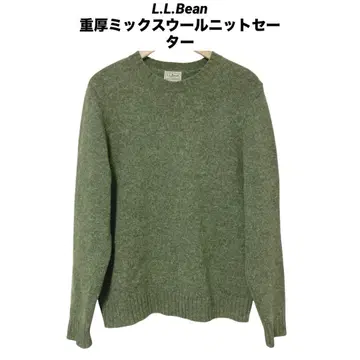 엘엘빈 L.L.Bean 중후 믹스 울 니트 스웨터