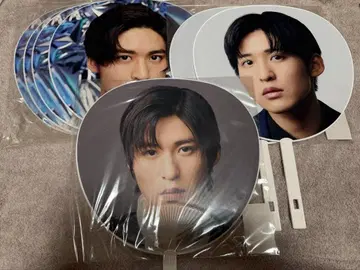 메구로 렌 부채 세트