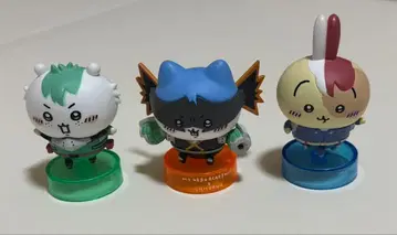 나의 히어로 아카데미아 x 치이카와 (먼작귀) 피규어 3체 세트