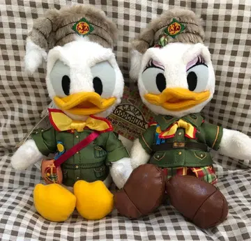 택 포함 캠핑 우드척의 도날드 & 데이지 누이바 디즈니