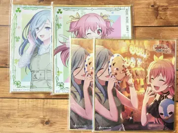 [ 익명 배송 ] 프로세카 색지 모모이 아이리 히노모리 시즈쿠 4종 세트