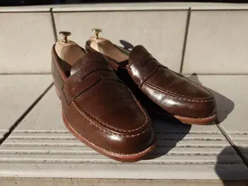 Carmina 로퍼 UK 7.5 크롬 엑셀 가죽