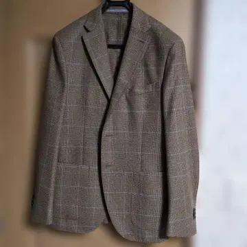 미사용품 Cantarelli 칸타렐리 글렌 체크 자켓