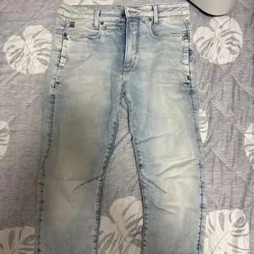 G-Star 라이트 블루 데님 슬림핏